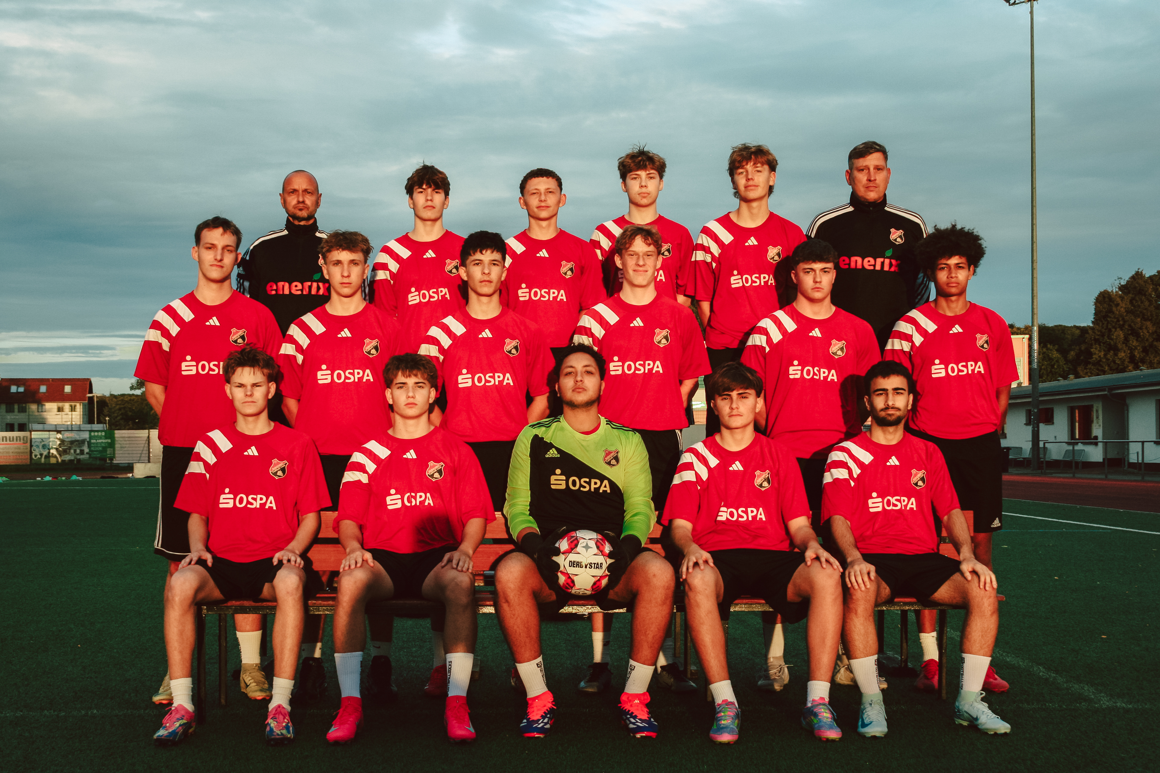 A-Jugend Mannschaftsfoto